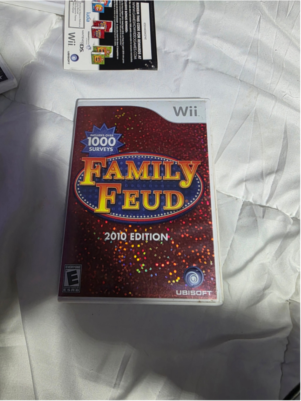 Ubisoft Family Feud 2010 Edition Video Game for Nintendo Wii